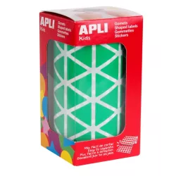 GOMET ROLLO TRIANGULO GRANDE 20MM VERDE APLI 04870