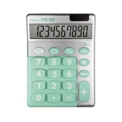CALCULADORA 10 DIG SILVER MILAN 159906SL