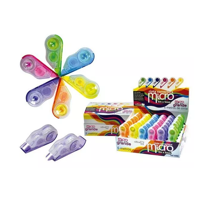 CORRECTOR CINTA MICRO 6mx5mm OFFICE BOX 6806