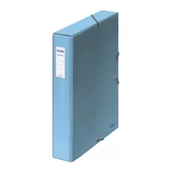 CARPETA PROYECTO Fº 5CM CARTON FORRADO AZUL CLARO DOHE 10360