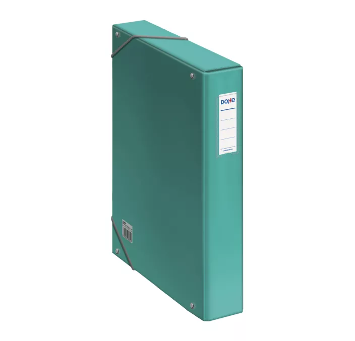 CARPETA PROYECTO Fº 5CM CARTON FORRADO VERDE CLARO DOHE 10361