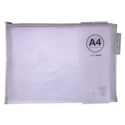 BOLSA MULTIUSO A4 355X255 CREMALLERA SURTIDA APLI 18027