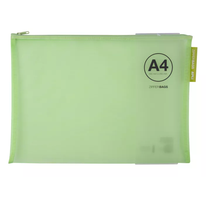 BOLSA MULTIUSO A4 355X255 CREMALLERA SURTIDA APLI 18027