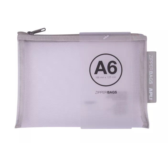 BOLSA MULTIUSO A6 168X125 CREMALLERA SURTIDA APLI 18024