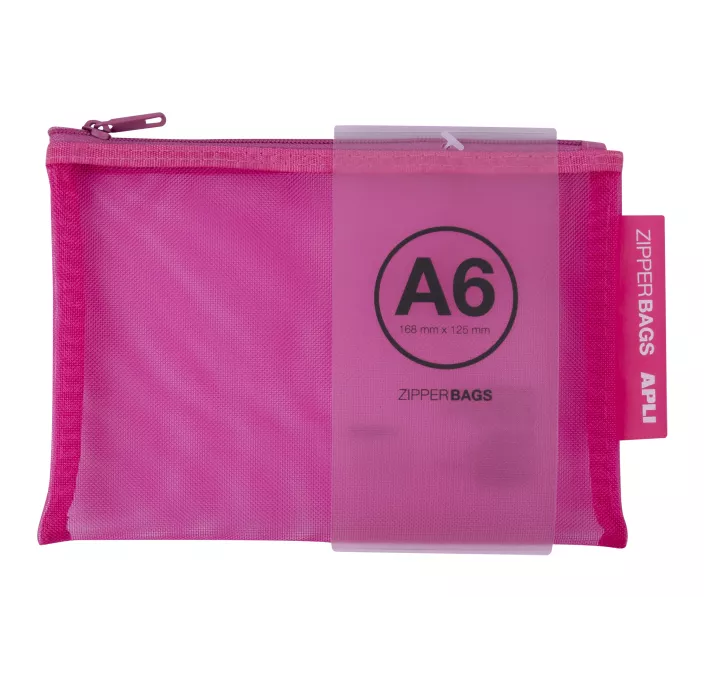 BOLSA MULTIUSO A6 168X125 CREMALLERA SURTIDA APLI 18024