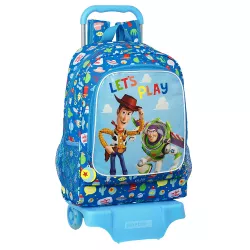 MOCHILA CARRO INFANTIL TOY STORY "LET'S PLAY" SAFTA 612131313