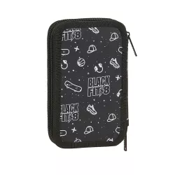 PLUMIER DOBLE PEQUEÑO RECICLABLE BLACKFIT8 "SPORT GALAXY" SAFTA 442045854