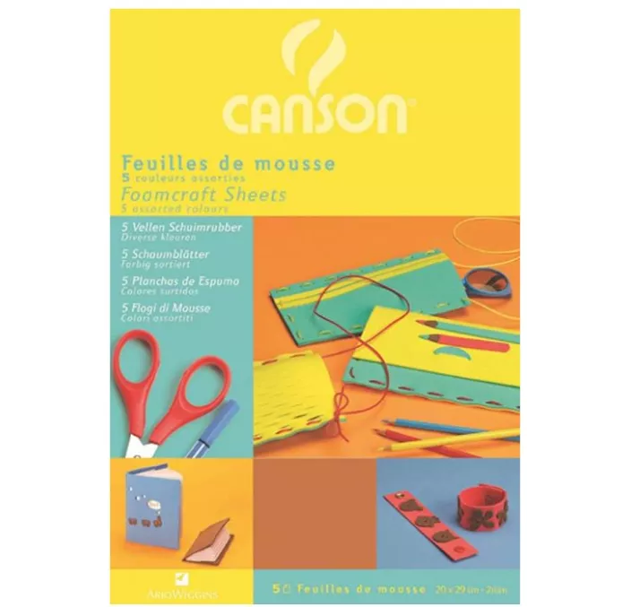 GOMA EVA 5H 200X295 COLORES SURTIDOS CANSON C200992810