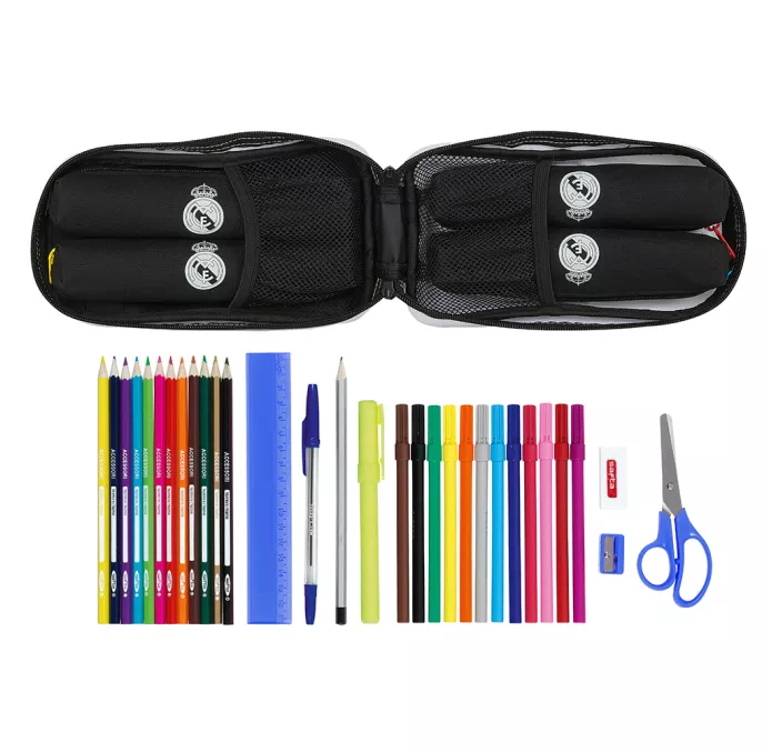 PLUMIER MOCHILA C/4 PORT. LLENOS R. MADRID 1ª EQUIP. 20/21 SAFTA 412054747