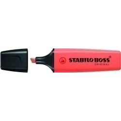 MARCADOR FLUORESCENTE CORAL MELOSO PASTEL BOSS ORIGINAL STABILO 70/140