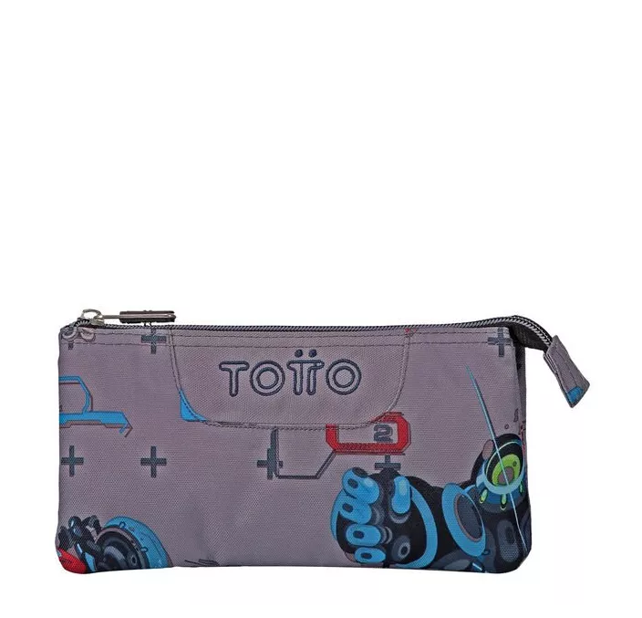 PORTATODO TRIPLE PLANO TABLERO ROBOT GRIS TOTTO AC52ECO012-2120Z-2YS