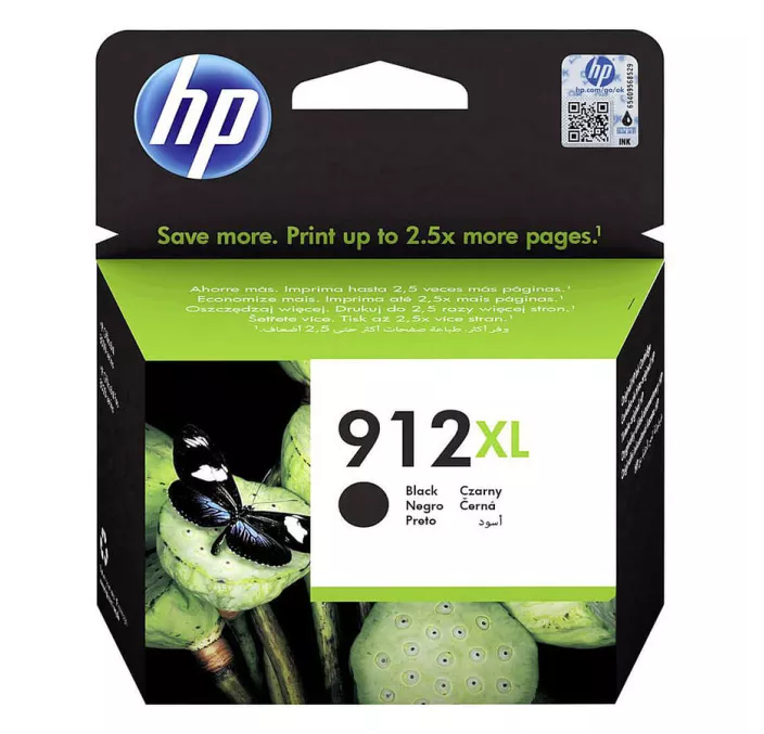 CARTUCHO INKJET NEGRO ALTA CAPACIDAD 912XL HP 3YL84AE