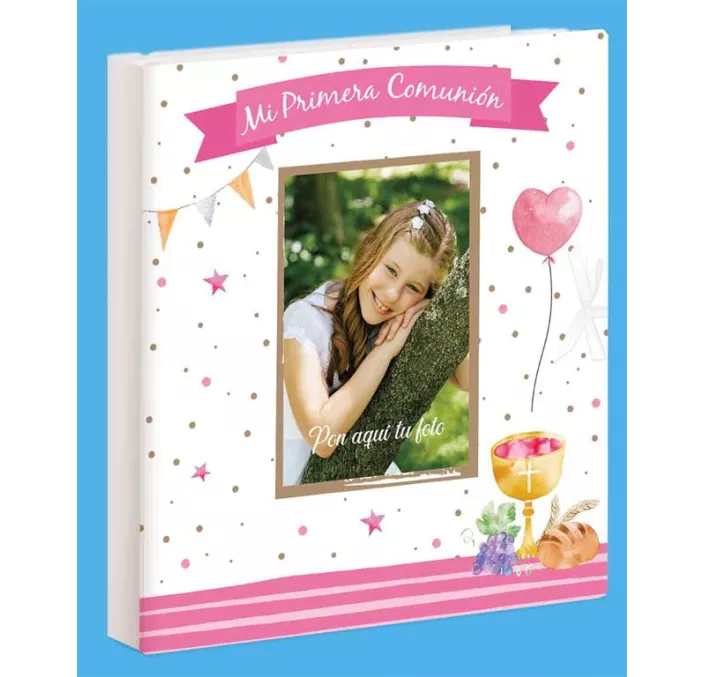 LIBRO FOTOS COMUNION GLOBO NIÑA ARGUVAL 46207
