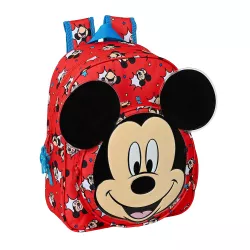 MOCHILA INFANTIL ADAPT.CARRO MICKEY MOUSE HAPPY SMILES SAFTA 612214609