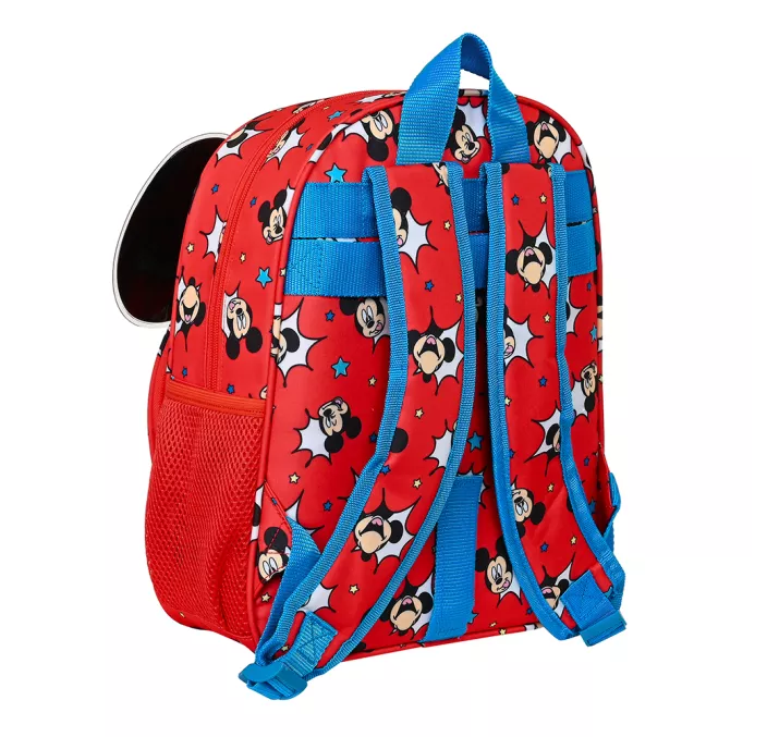 MOCHILA INFANTIL ADAPT.CARRO MICKEY MOUSE HAPPY SMILES SAFTA 612214609