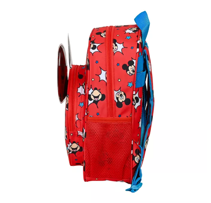 MOCHILA INFANTIL ADAPT.CARRO MICKEY MOUSE HAPPY SMILES SAFTA 612214609
