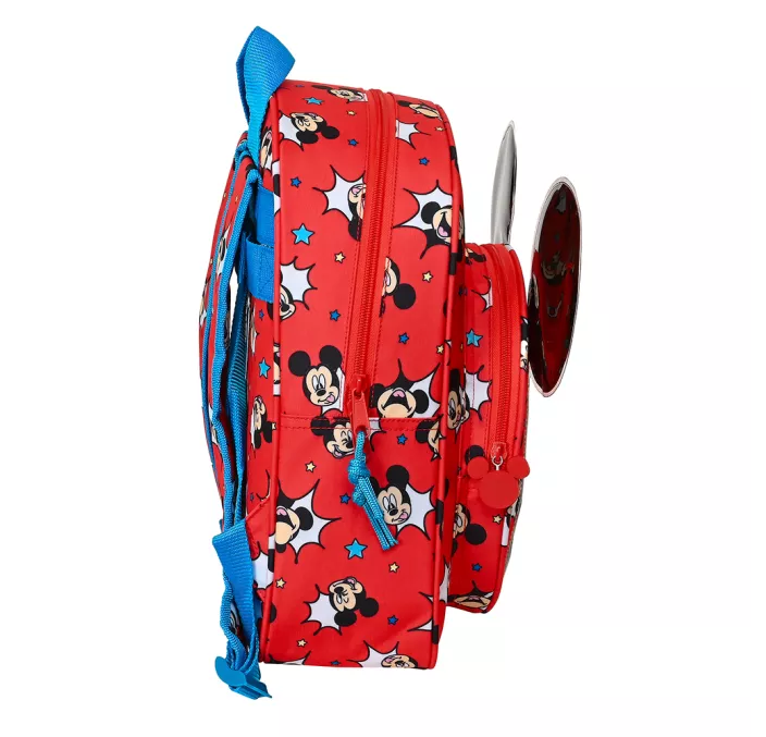 MOCHILA INFANTIL ADAPT.CARRO MICKEY MOUSE HAPPY SMILES SAFTA 612214609