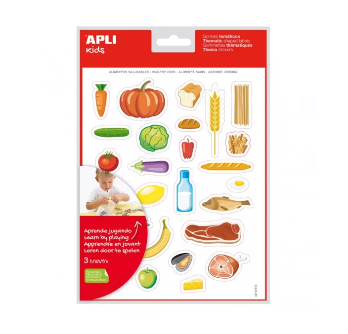 GOMET BOLSA ETIQUETAS ALIMENTOS 3H 81U APLI 19227