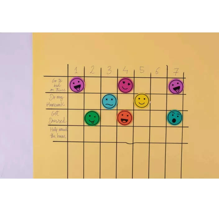 CARAS EXPRESIONES ADHESIVAS GOMA EVA 500U Ø3,5CMAPLI 18752
