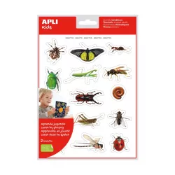 GOMET BOLSA FIGURAS INSECTOS 2H 28U APLI 18731