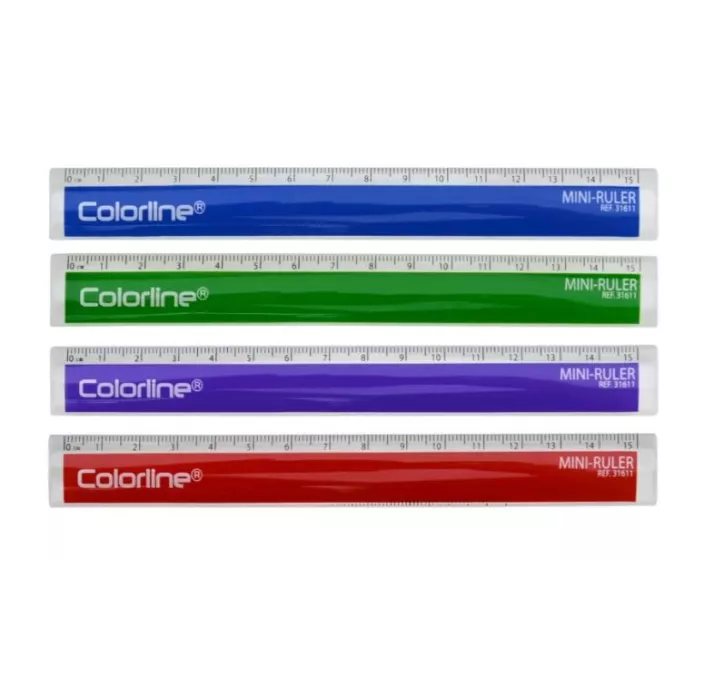 REGLA 15CM COLORLINE MINI-RULER FRAGA 31611