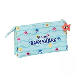 PORTATODO TRIPLE BABY SHARK "BEACH DAY" SAFTA 812160744