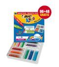 Rotuladores colores bic kid couleur schoolpack 144 uds. 69199
