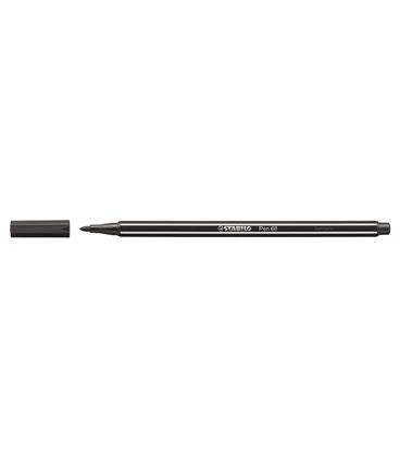 Rotulador stabilo acuarelable pen 68 negro 1 mm 68/46 - 114407