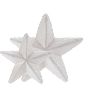 Estrellas poliespan 7,5cm pack 6 figuras smart 3009