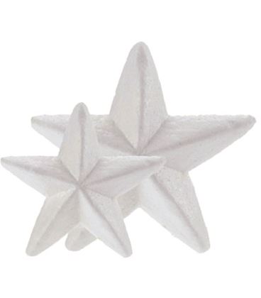 Estrellas poliespan 7,5cm pack 6 figuras smart 3009 - 112177