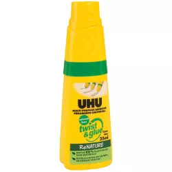 PEGAMENTO UNIVERSAL TWIST&GLUE CON DISPENSADOR 35ML UHU 36906