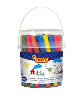 Rotulador escolar maxi 48u. jovi 1748