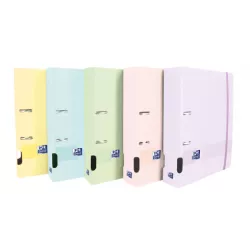 ARCHIVADOR PALANCA A4 70MM POLIPROPILENO PASTEL SURTIDO OXFORD 400160092