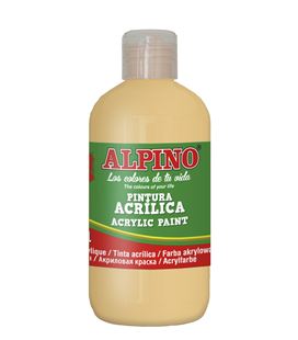 Pintura acrilica botella 250 ml rosa carne alpino dv000023 - 111551