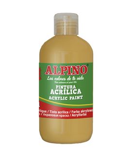 Pintura acrilica botella 250 ml ocre alpino dv000026 - 111554