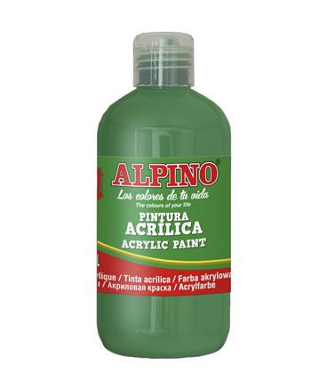 Pintura acrilica botella 250 ml verde prado alpino dv000029 - 111557