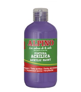 Pintura acrilica botella 250 ml violeta alpino dv000032 - 111560