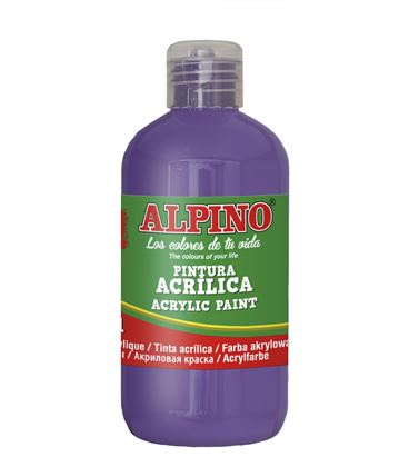 Pintura acrilica botella 250 ml violeta alpino dv000032 - 111560