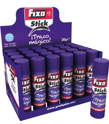 Pegamento barra trazo magico morado 40gr fixo grafoplas 00020635 - 111161