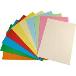 PAPEL A3 80gr 10 COLORES SURTIDOS 100H LIDERPAPEL 67883 PC92