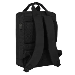 MOCHILA PARA PORTATIL 13,3''+USB MICKEY MOUSE PREMIUM SAFTA 612267362