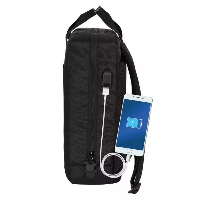 MOCHILA PARA PORTATIL 13,3''+USB MICKEY MOUSE PREMIUM SAFTA 612267362