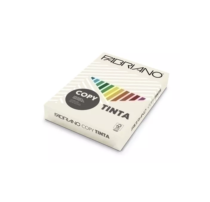 PAPEL A4 500H 80GRS AMARILLO MARFIL PASTEL AVORIO FABRIANO F69921297