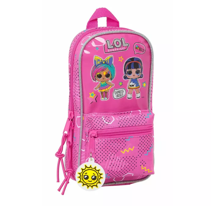 PLUMIER MOCHILA C/4 PORT.LLENOS LOL SURPRISE! "ART CLUB" SAFTA 412120747