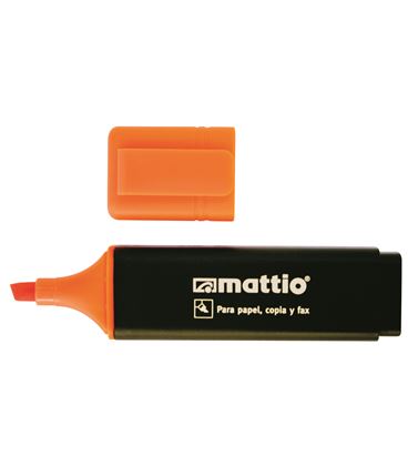 Marcador fluorescente naranja mattio 49551 - MTT6031