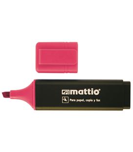 Marcador fluorescente rosa mattio 49553