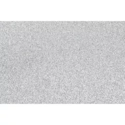 CARTULINA PURPURINA 50X65CM 330G PLATA 5H SADIPAL 20291