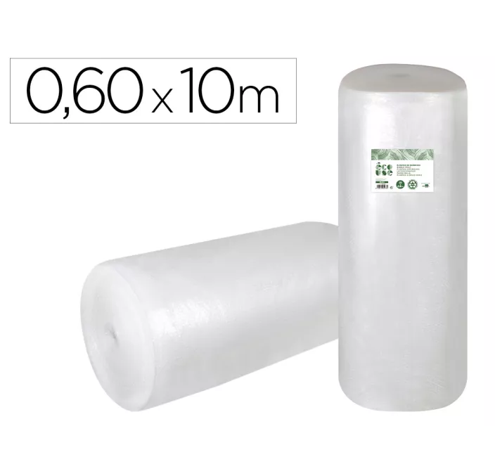 ROLLO BURBUJA 0,60X10M 30% RECICLADO LIDERPAPEL BU22 166165