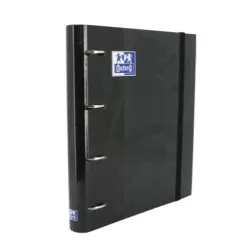 CARPETA CLASIFICADOR 4 ANILLA A4+RECAMBIO EUROPEAN NEGRO OXFORD 400109182