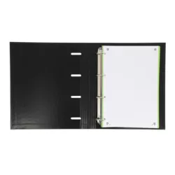 CARPETA CLASIFICADOR 4 ANILLA A4+RECAMBIO EUROPEAN NEGRO OXFORD 400109182
